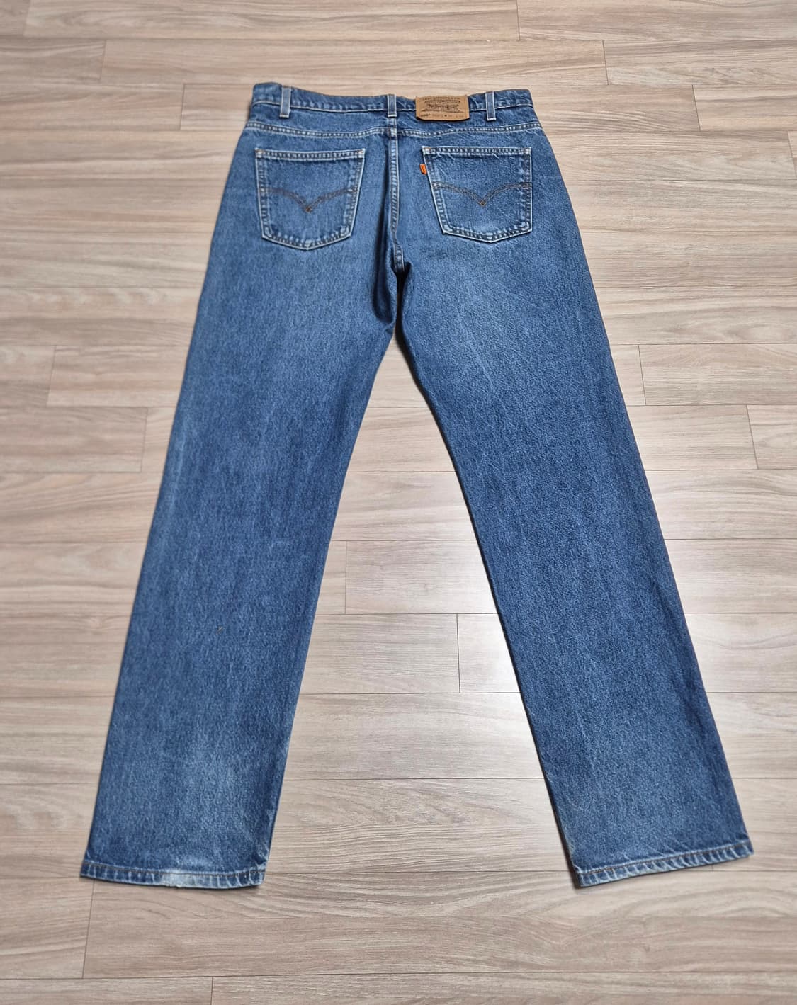 1997 Levi's 505-0215 오렌지 택 (36X32) 상품이미지6
