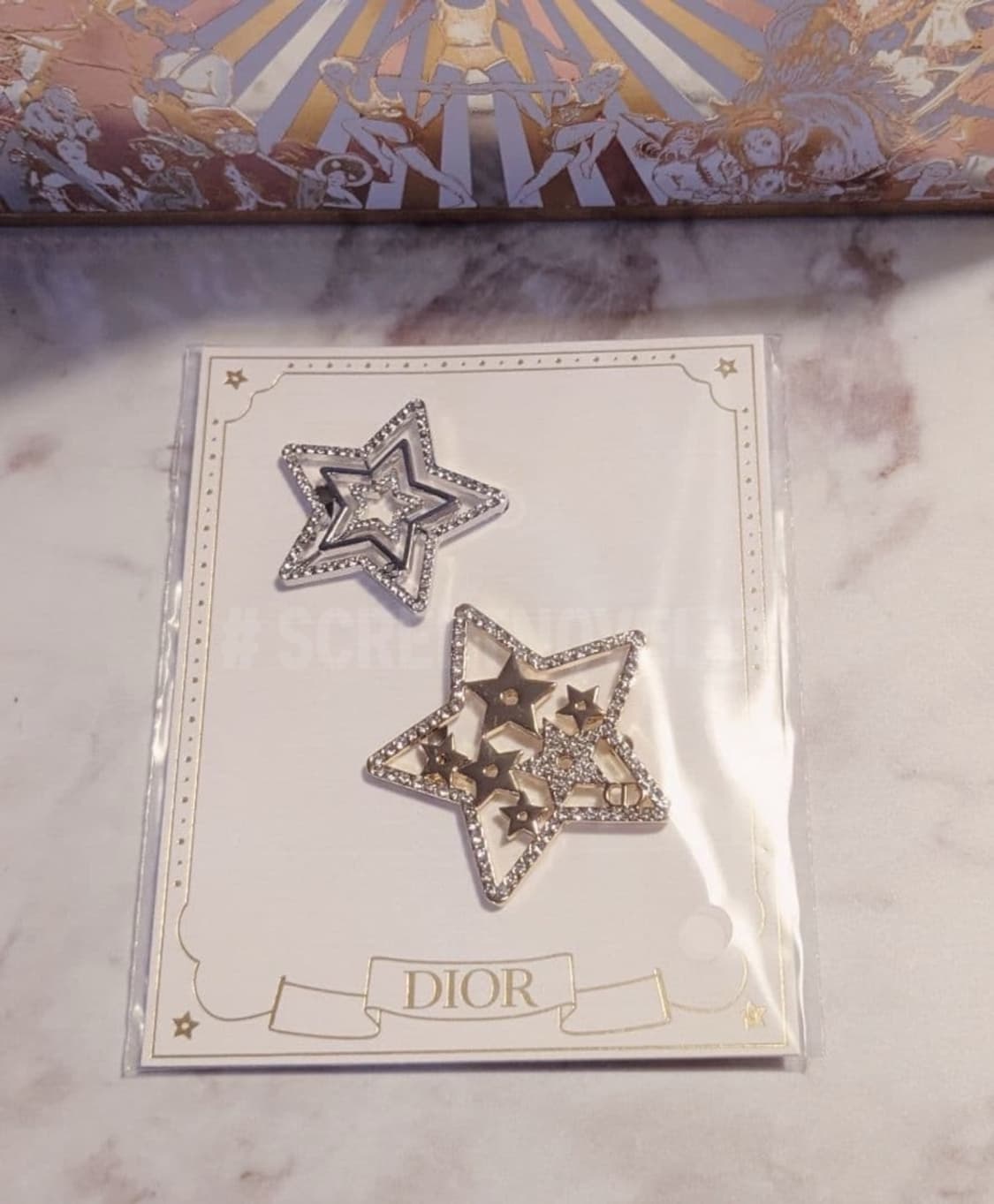 디올 스타 헤어클립 2피스 세트 상품이미지6