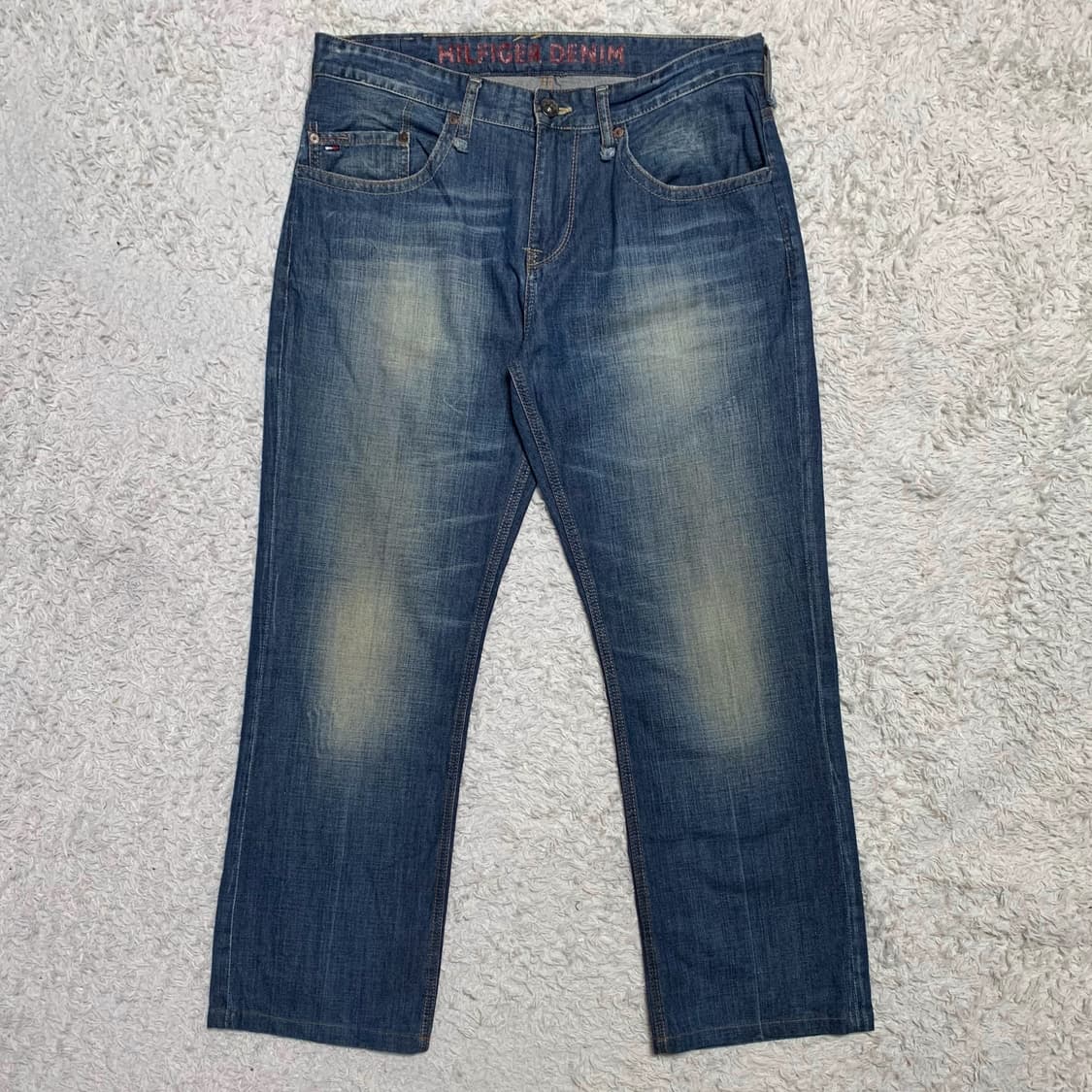[37] 힐피거 데님 와이드 스트레이트핏 데님팬츠 상품이미지3