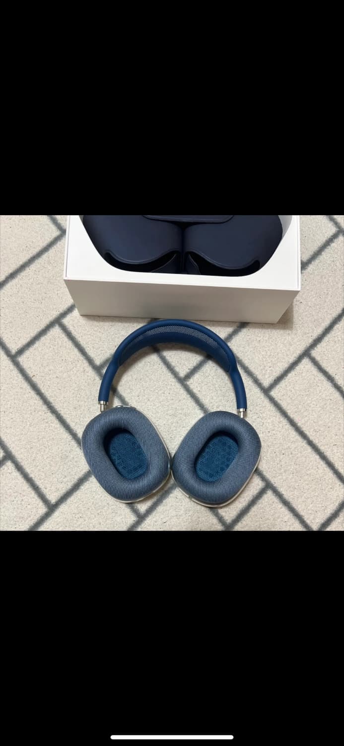 에어팟 맥스 블루sss급 상품이미지2