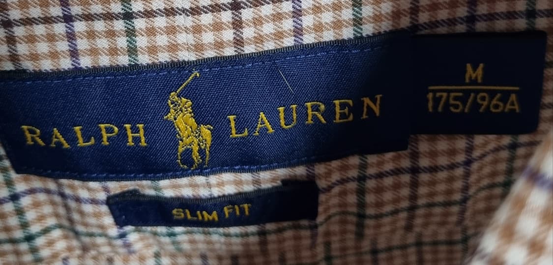 M ) 폴로랄프로렌 브라운 체크셔츠 남방 상품이미지3