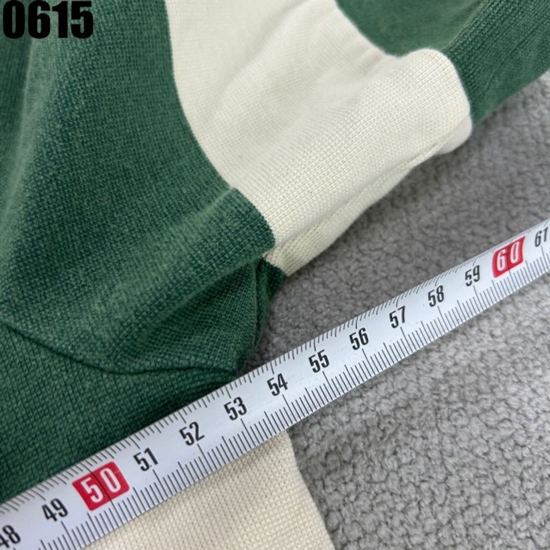 라코스테 그린 스트라이프 반팔  상품이미지4