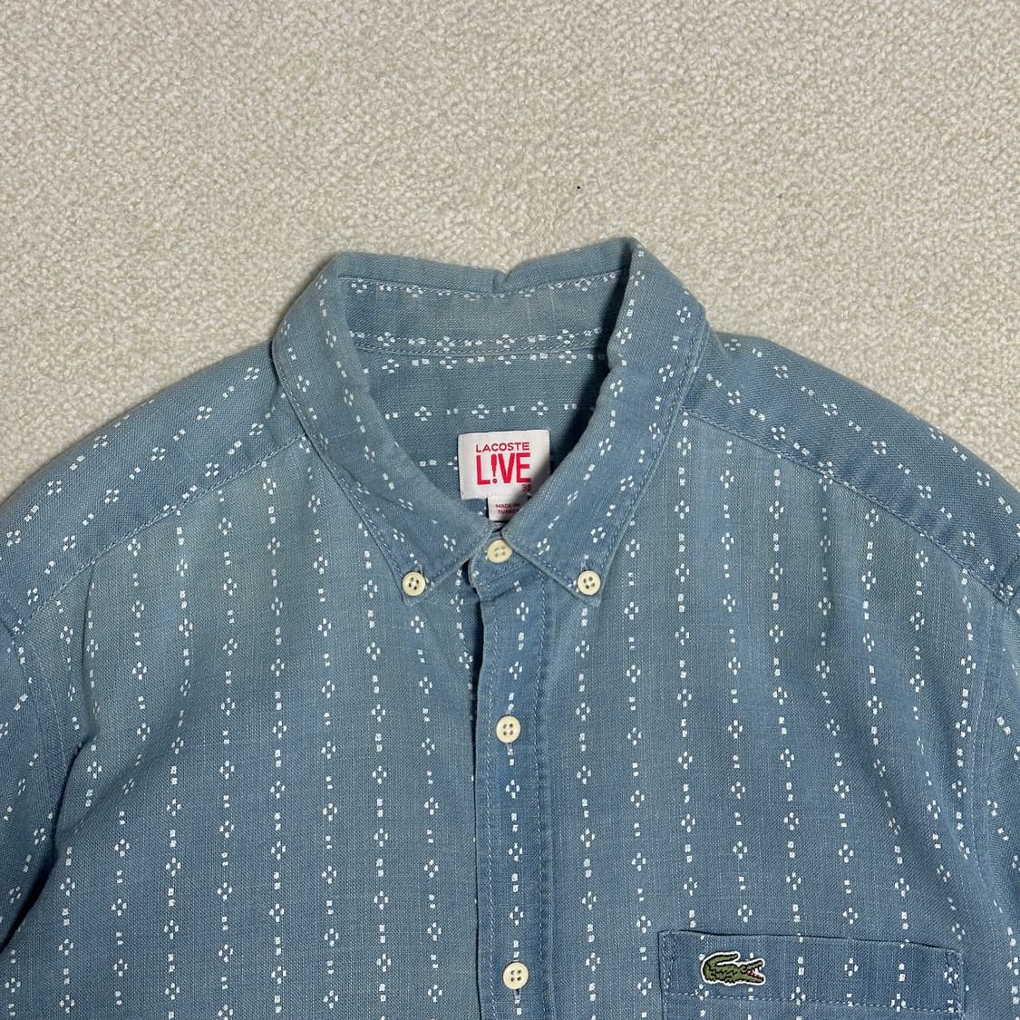 라코스테 라이브 스트라이프 셔츠 상품이미지5