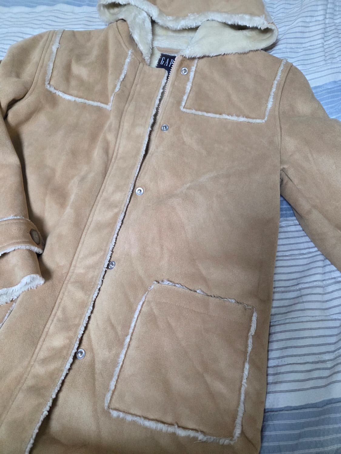 갭 롱무스탕 상품이미지4