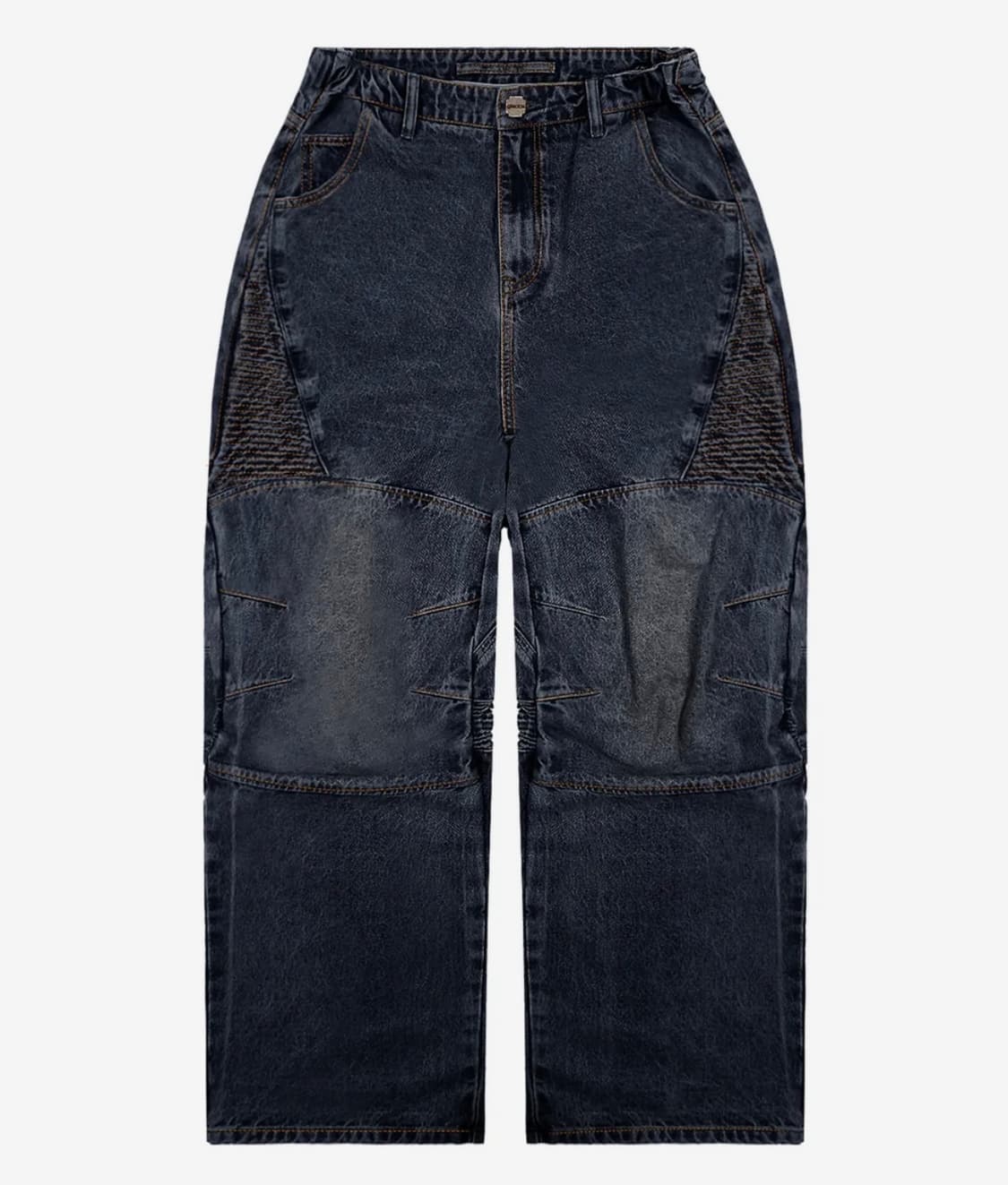 GP058 니캡 바이커 데님 팬츠 (INDIGO) 상품이미지1