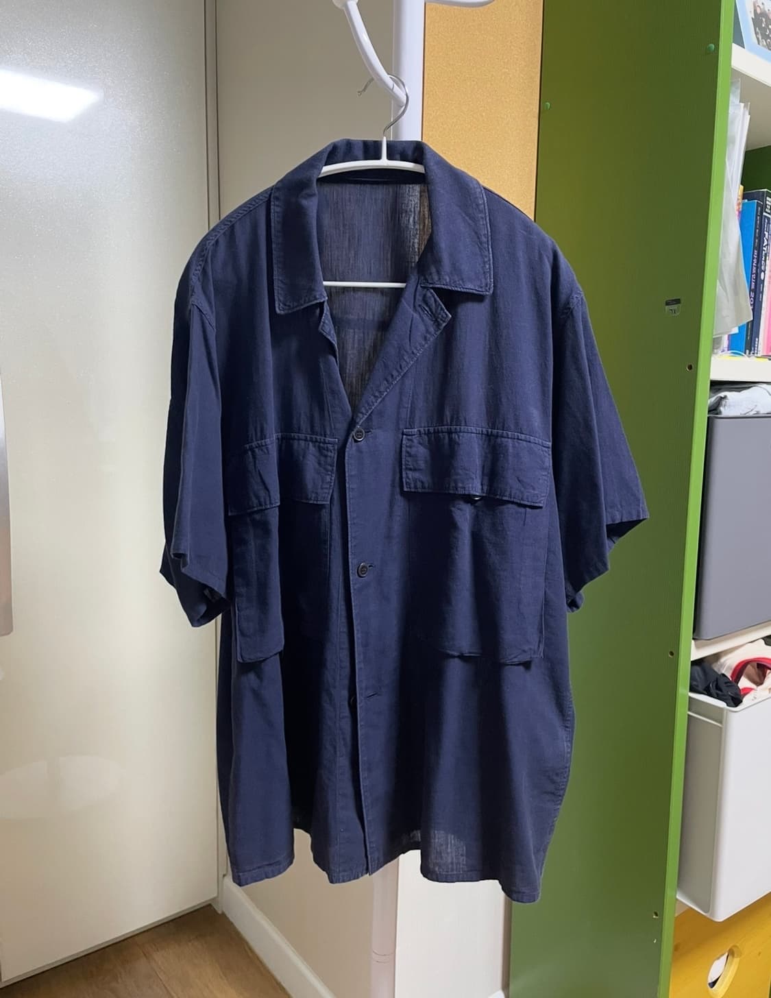 코모리 린넨 반팔셔츠 상품이미지1