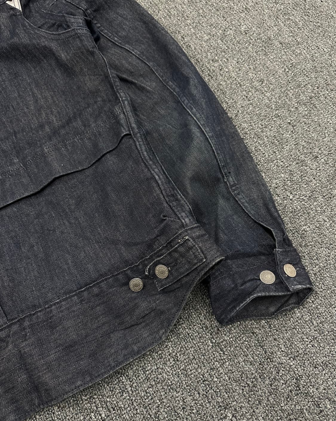 M) 리바이스 스판 데님 인디고 트러커 자켓 bovine 상품이미지9