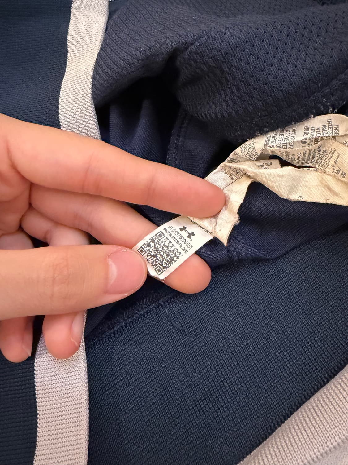 언더아머 13-14 토트넘 백로고 져지 네이비 상품이미지7