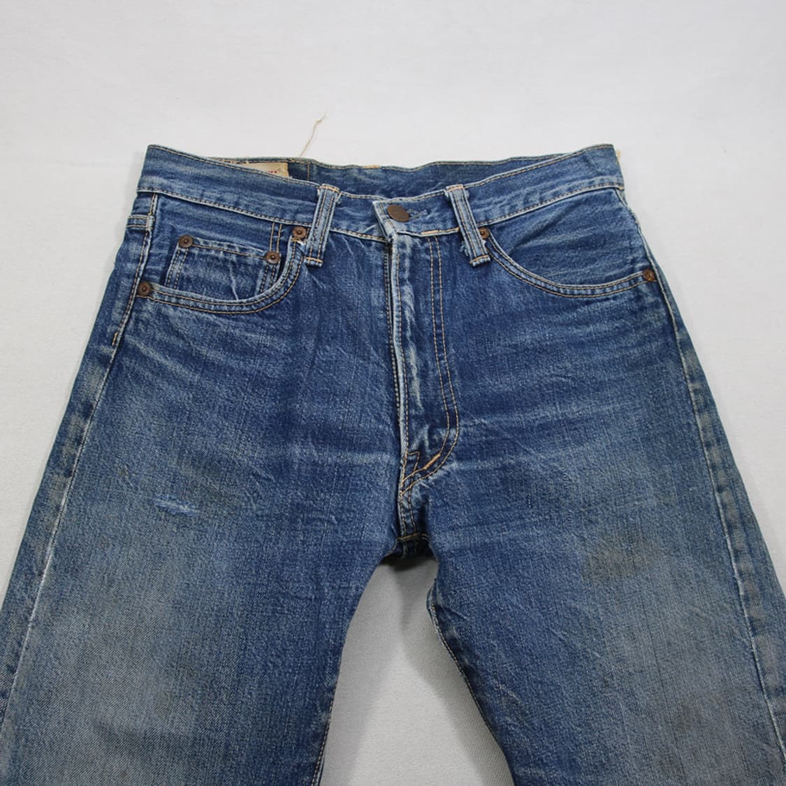 70's BIG JOHN 인디고 부츠컷 진 (여성용 26.5) 상품이미지3