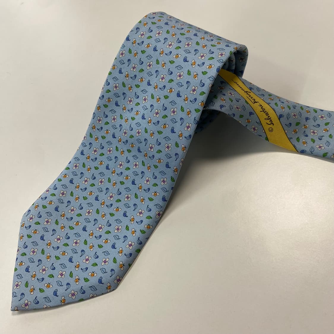 페레가모(Ferragamo) 명품 정품 넥타이 상품이미지4