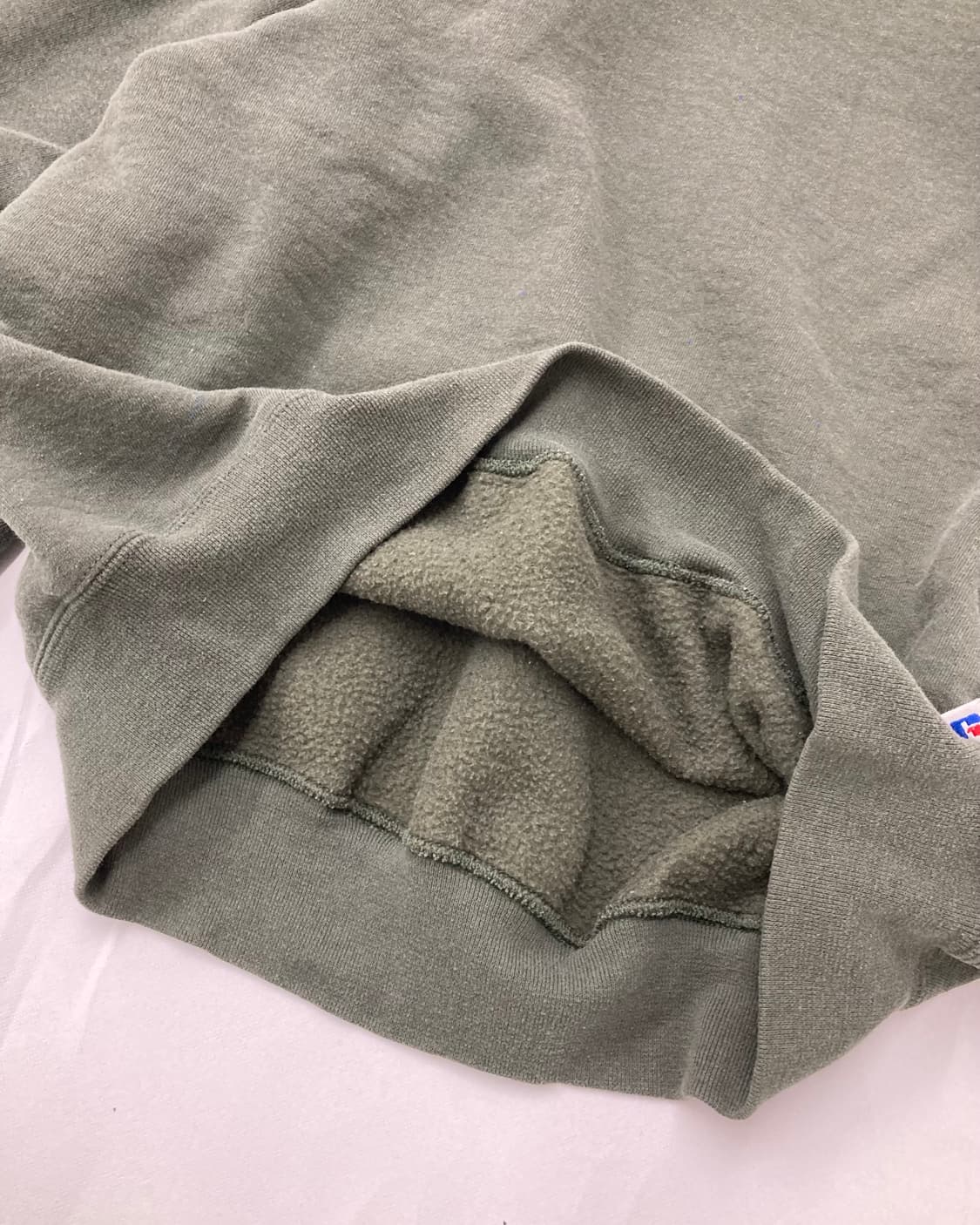 90s Russell Sweatshirt (army green) 상품이미지6