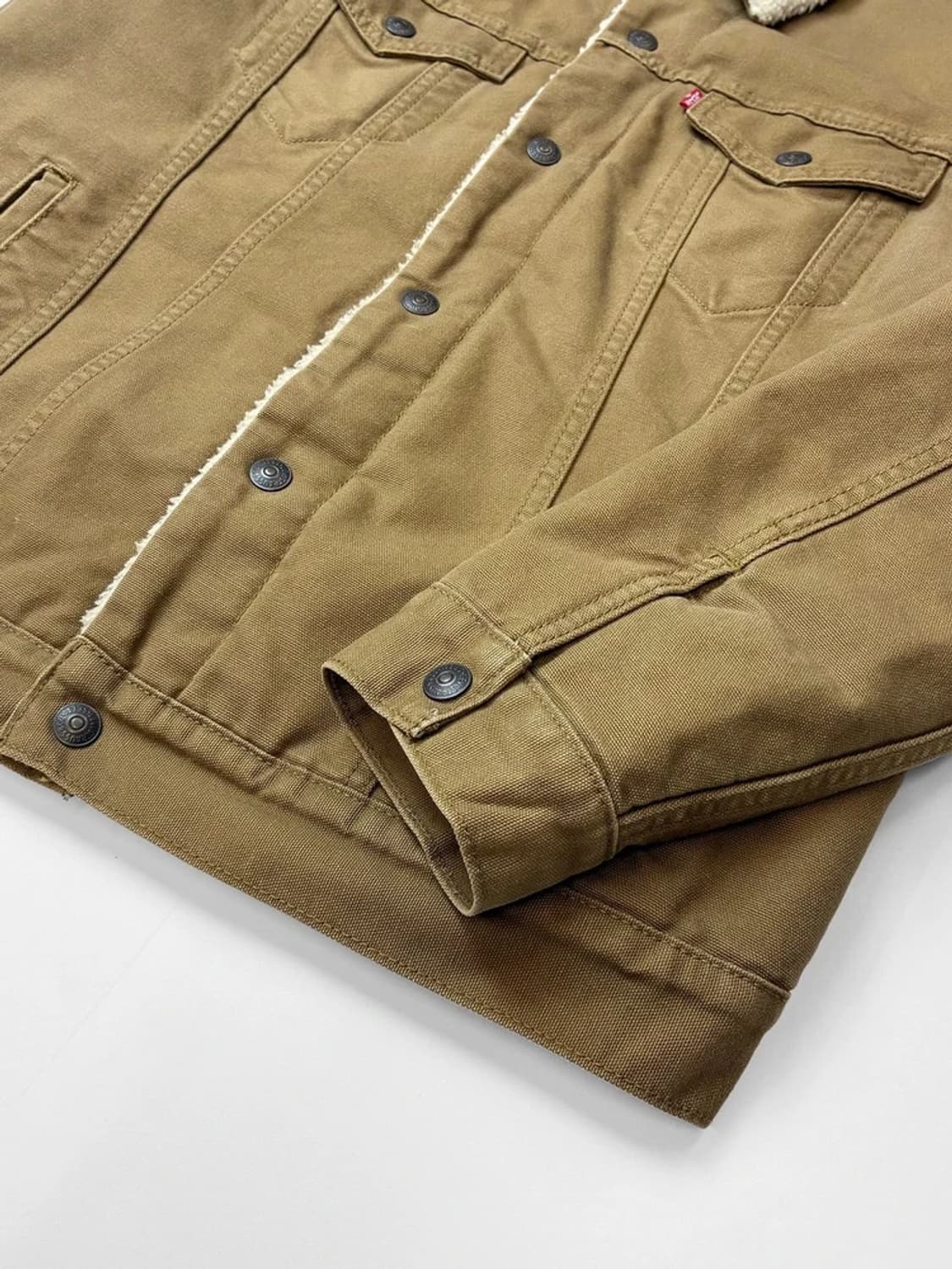 리바이스 양털 셰르파 데님 트러커 자켓 PN5227 상품이미지4