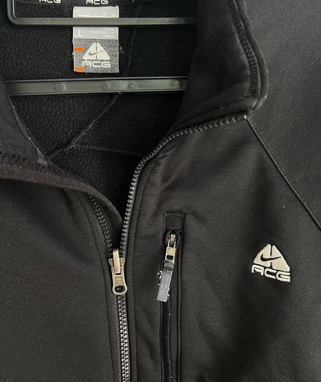 나이키 ACG 져지 집업 블랙 [L size]  상품이미지4