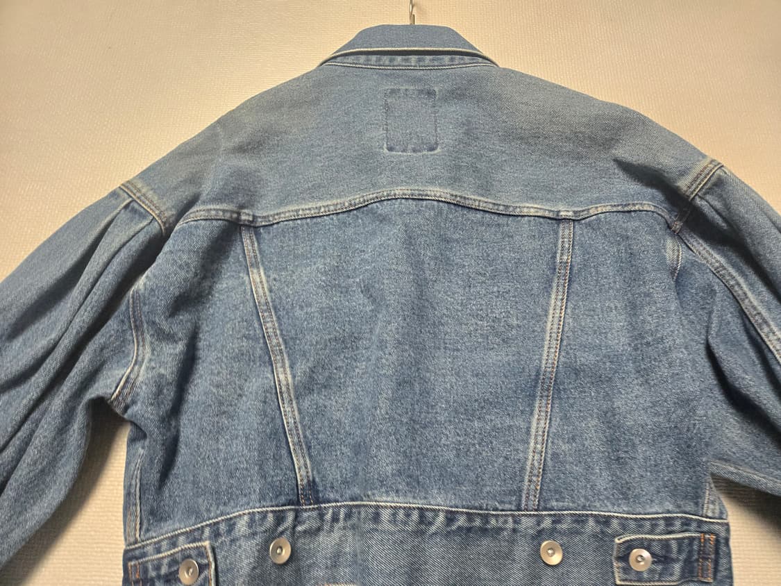 ELENDEEK 볼륨슬리브  데님자켓 상품이미지9