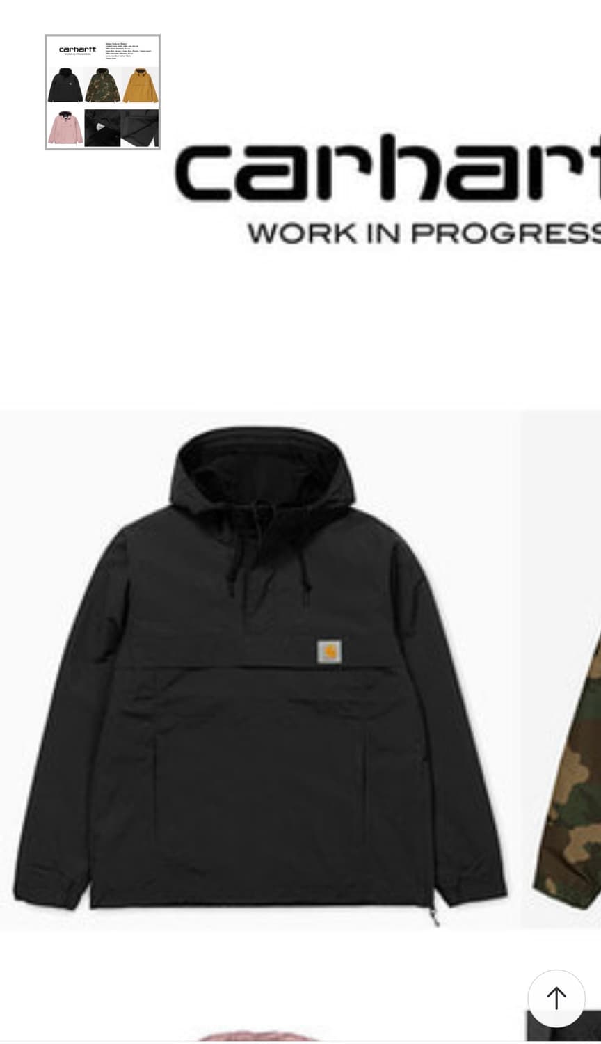 칼하트 님부스 아노락 풀오버m 상품이미지1