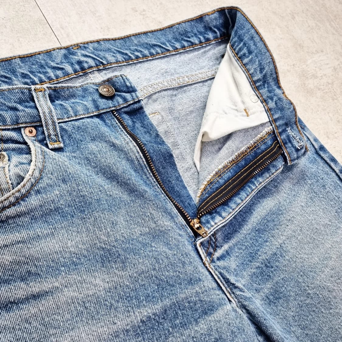 90s USA Levis 505 Cut Edge 32/30 상품이미지3