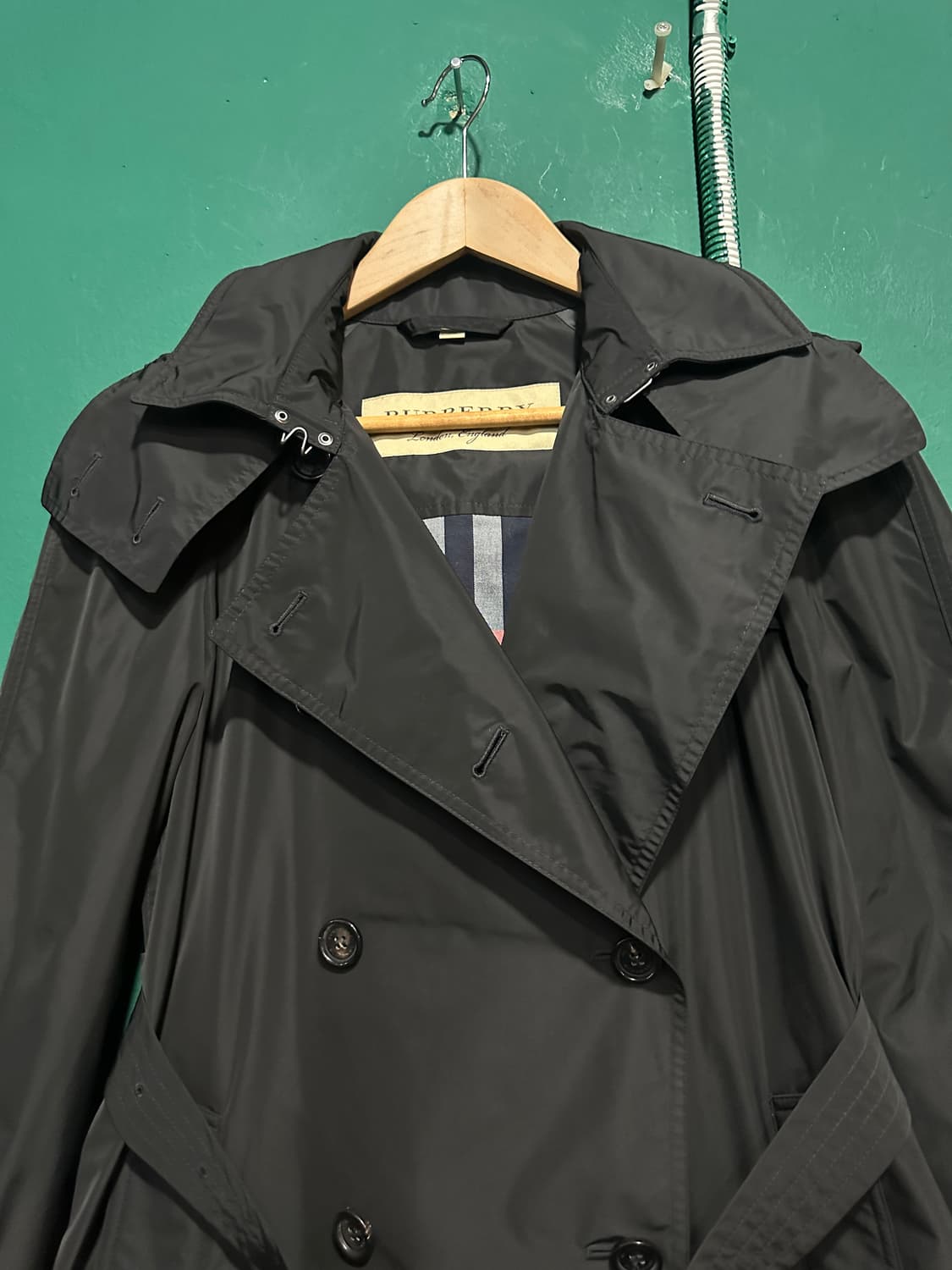버버리 나일론 여성트렌치코트 uk6 상품이미지2