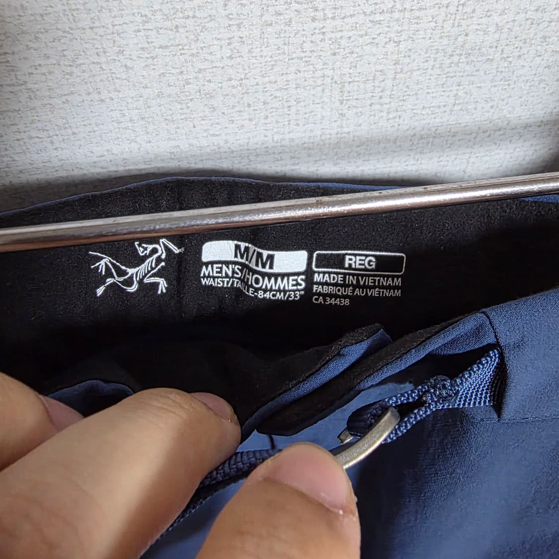 [M/REG] 아크테릭스 감마 LT 팬츠 맨즈 - 딥블루 (17년식 정 상품이미지3