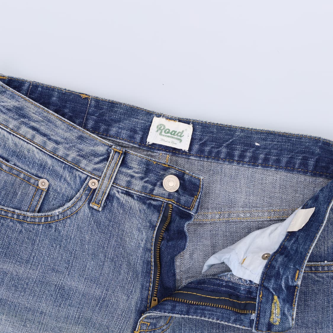 S 빈티지 데님 반바지 0424H1 상품이미지4