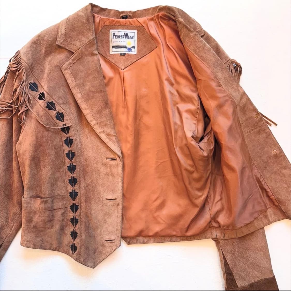 90's 파이오니어 웨어 웨스턴 프린지 자켓 상품이미지5