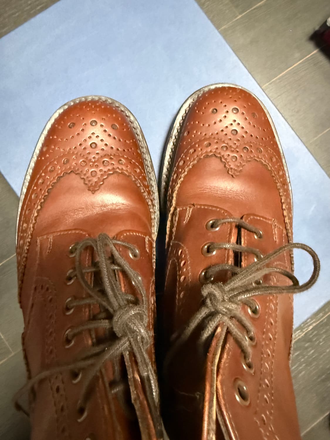 샌더스 챌든햄 브로그 부츠 상품이미지6