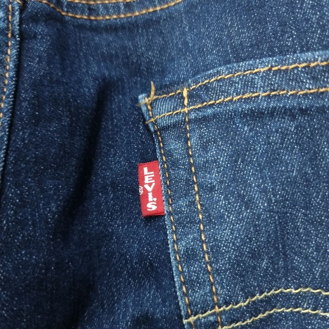 [리바이스] 프리미엄 502 생지 인디고 데님 팬츠 청바지 M19985 상품이미지5