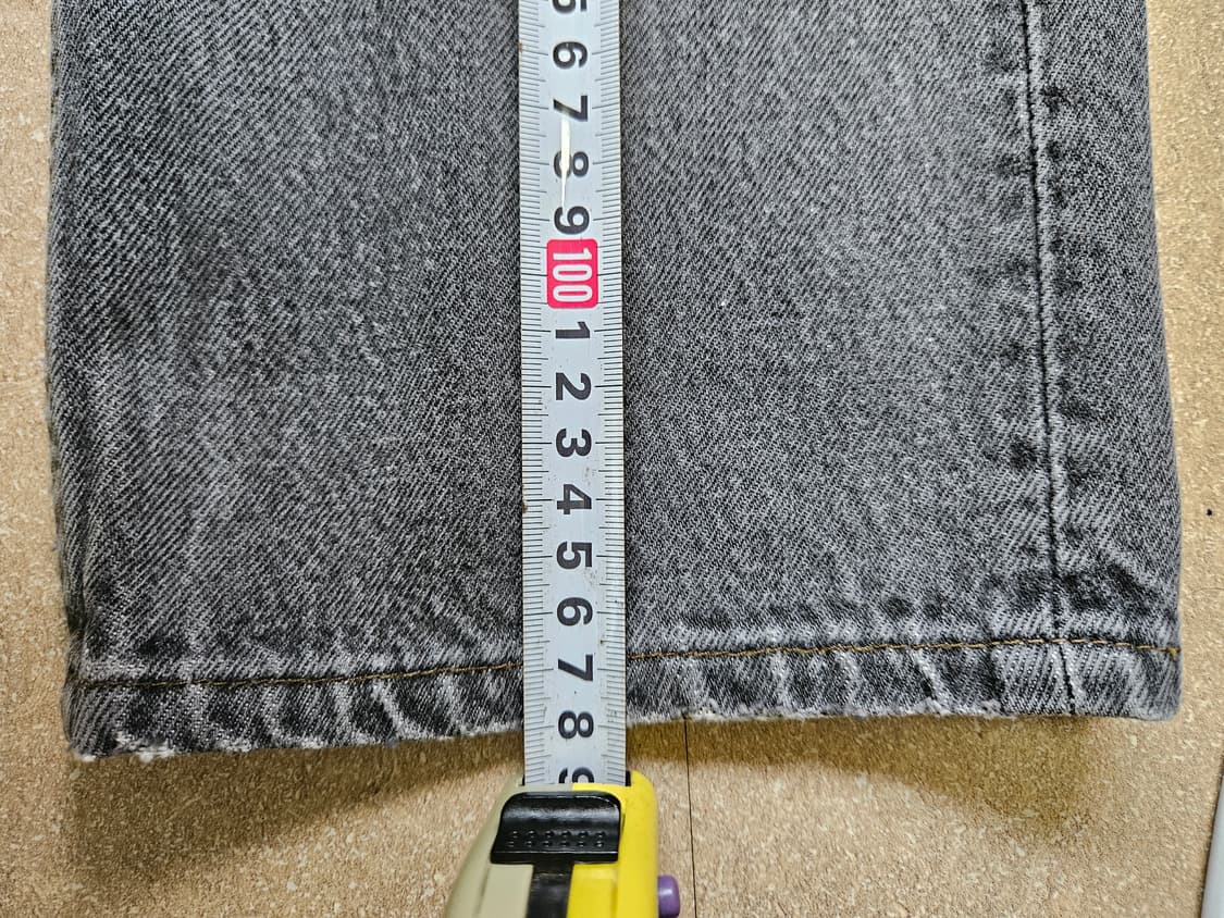 90s usa levi's 501  33x32 리바이스 빈티지 흑청 상품이미지8