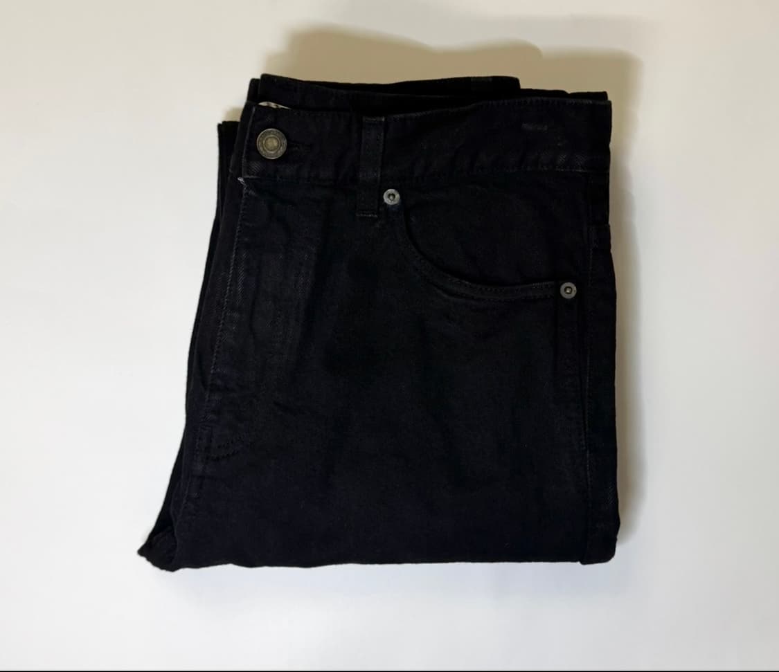 Saint Laurent men Clyde Flare Jeans blac 상품이미지9