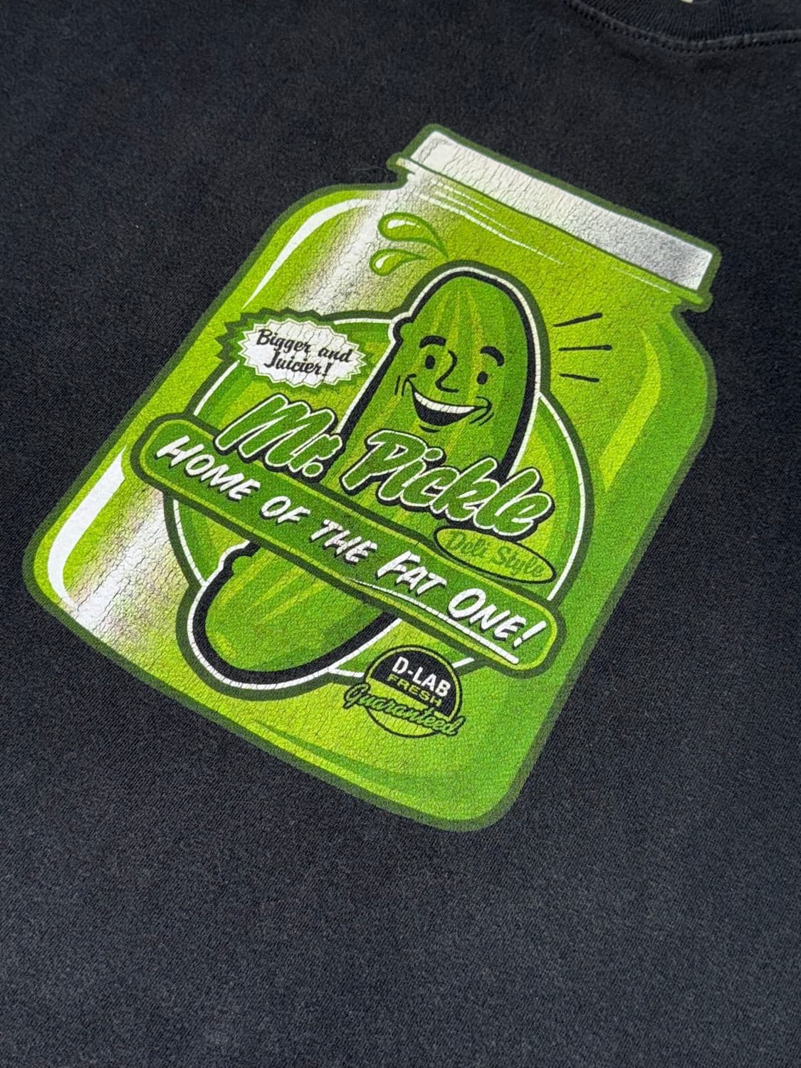 00s Mr. Pickle 빈티지 프린팅 반팔티셔츠 XL 상품이미지4