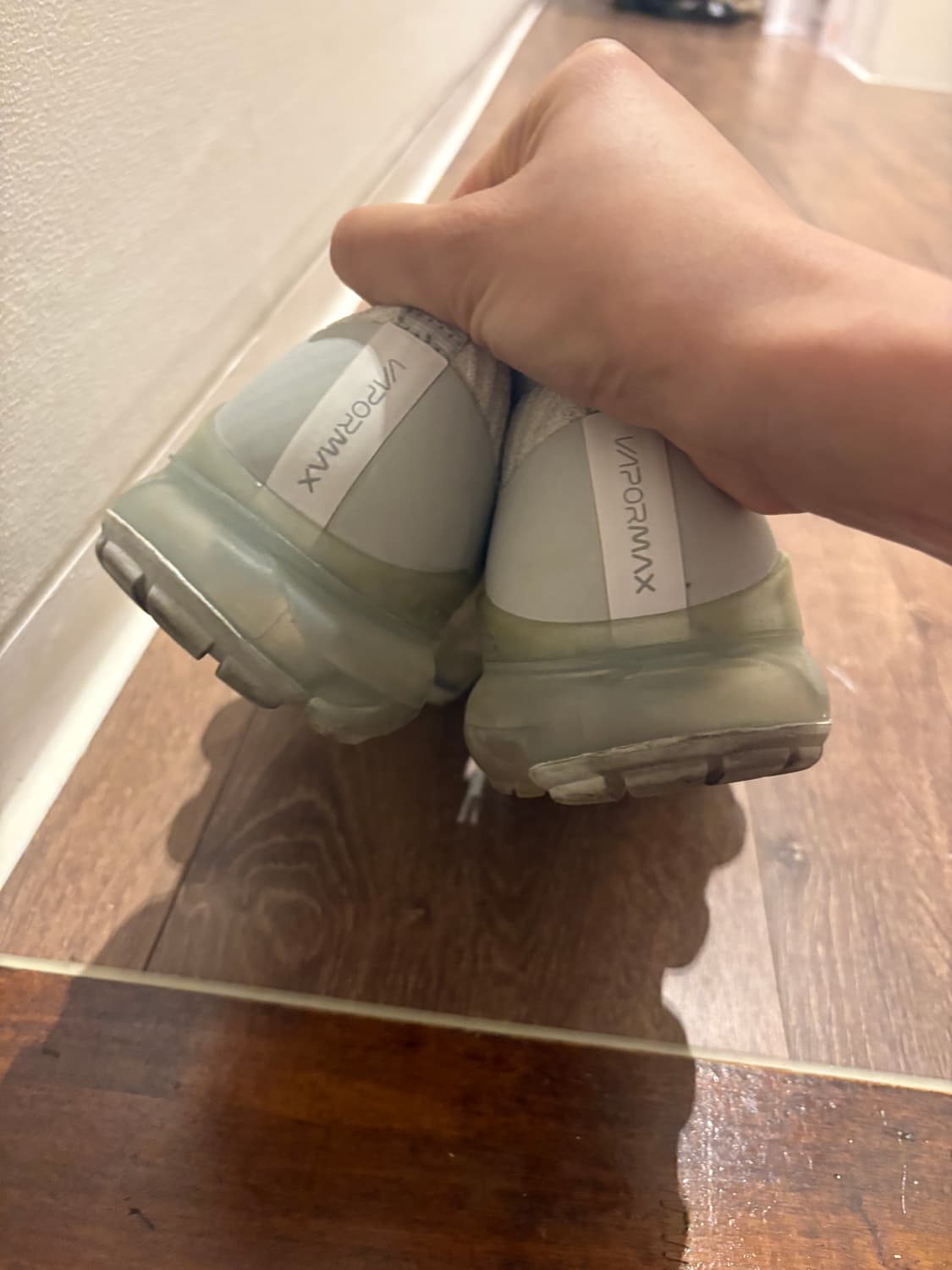 나이키 에어 베이퍼맥스 플라이니트 3 퓨어 플래티넘 상품이미지5