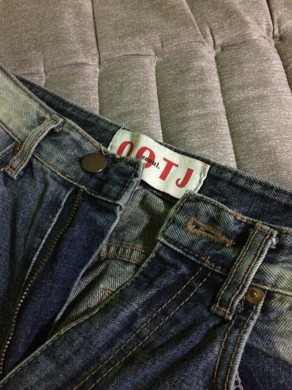 OOTJ 워싱 데님 청바지 상품이미지2