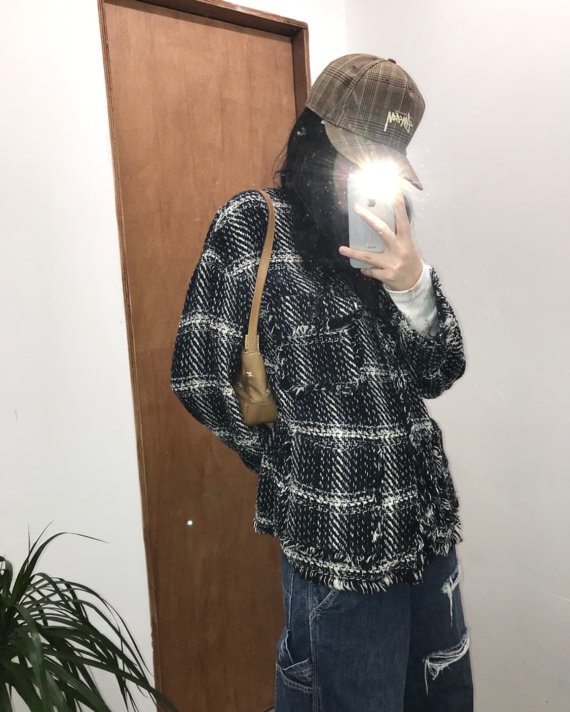 스투시 STUSSY Glen Check Cap 상품이미지2