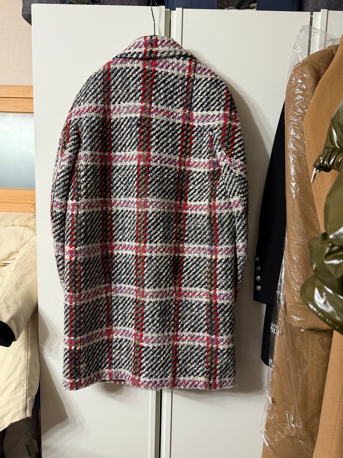 까르뱅 트위드  오버핏 코트   40 사이즈 상품이미지2