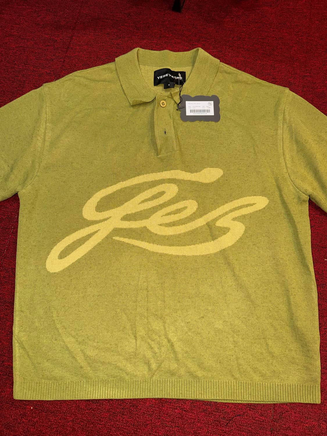 예스아이씨 니트 반팔 새상품 상품이미지1