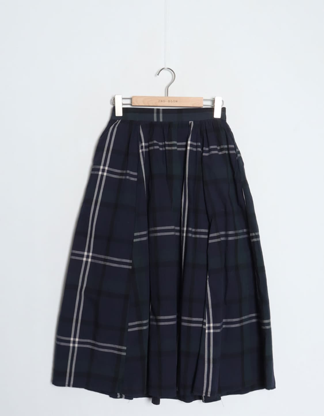 Loytaa Check Flared Skirt (26~27) 상품이미지1