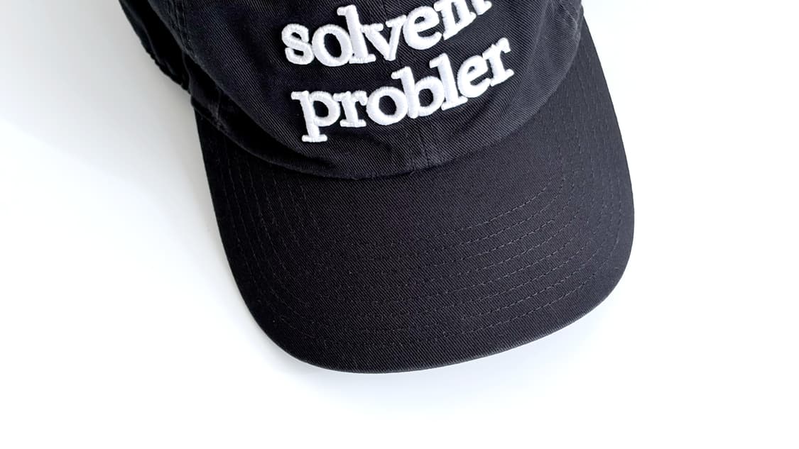 나이키 S1ZE 검정 볼캡 ‘Solvem Probler’ 상품이미지5
