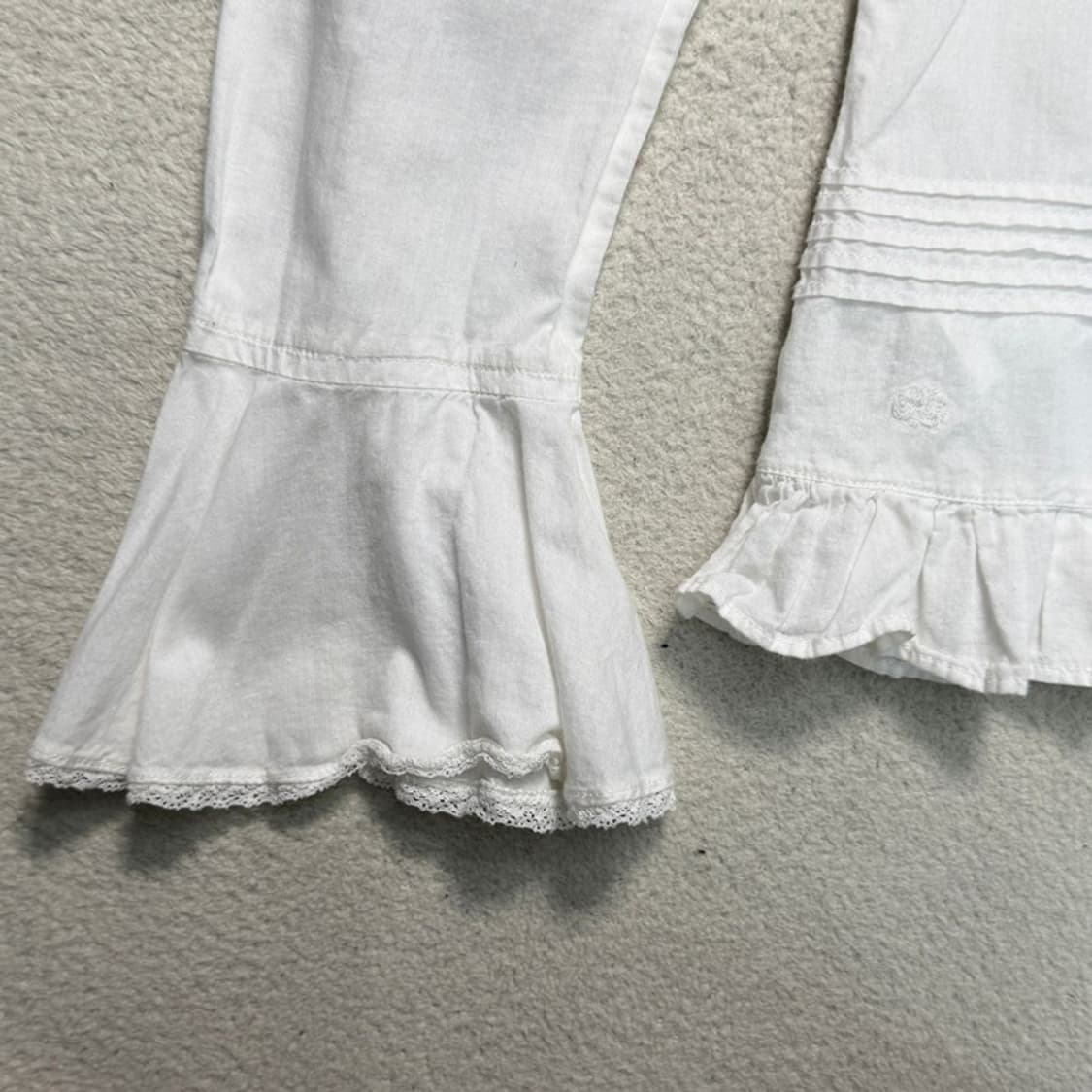 랄프로렌 블라우스 셔츠 화이트 L 상품이미지4