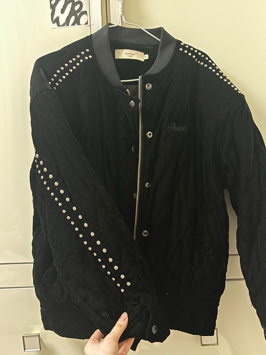 쓰리타임즈 elVis 봄버 자켓 상품이미지10