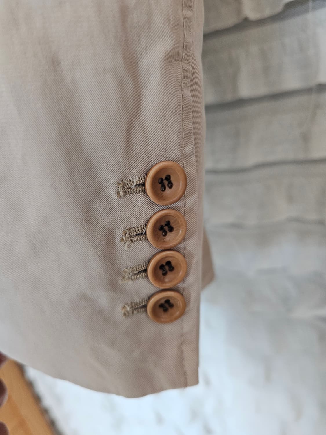 HAZZYS 헤지스 코튼 블레이저 110 / 남성 봄가을 자켓 / 세탁완 상품이미지4