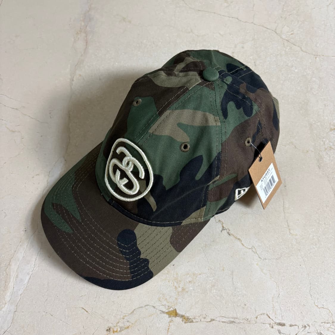 Stussy SS Link 9Twenty cap Woodland Camo 상품이미지1