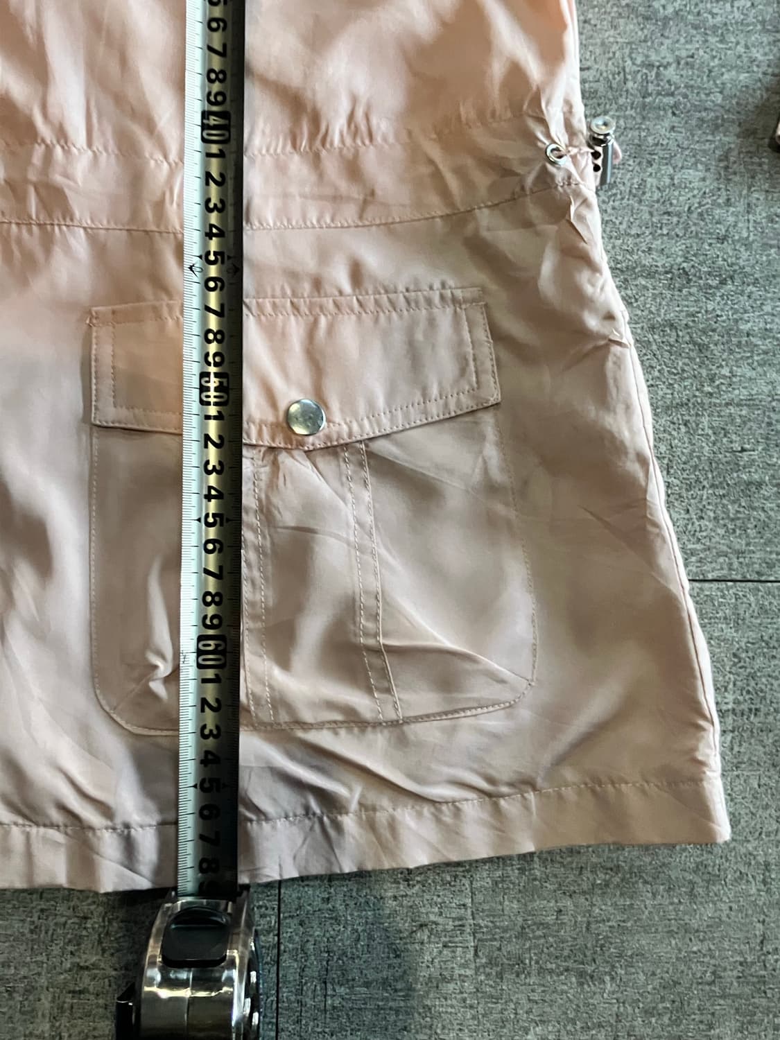 일본빈티지 Capisco 올드스쿨아메카지 윈드스토퍼 바람막이 핑크 상품이미지3