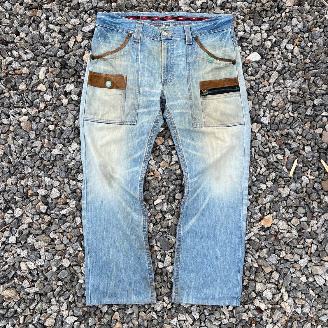 EDWIN(MADE JAPAN)빈티지 웨스턴 나바호팬츠(실측확인) 상품이미지1