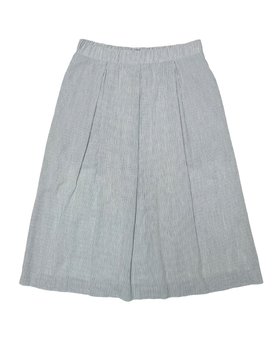 Blue midi stripe skirt 상품이미지1