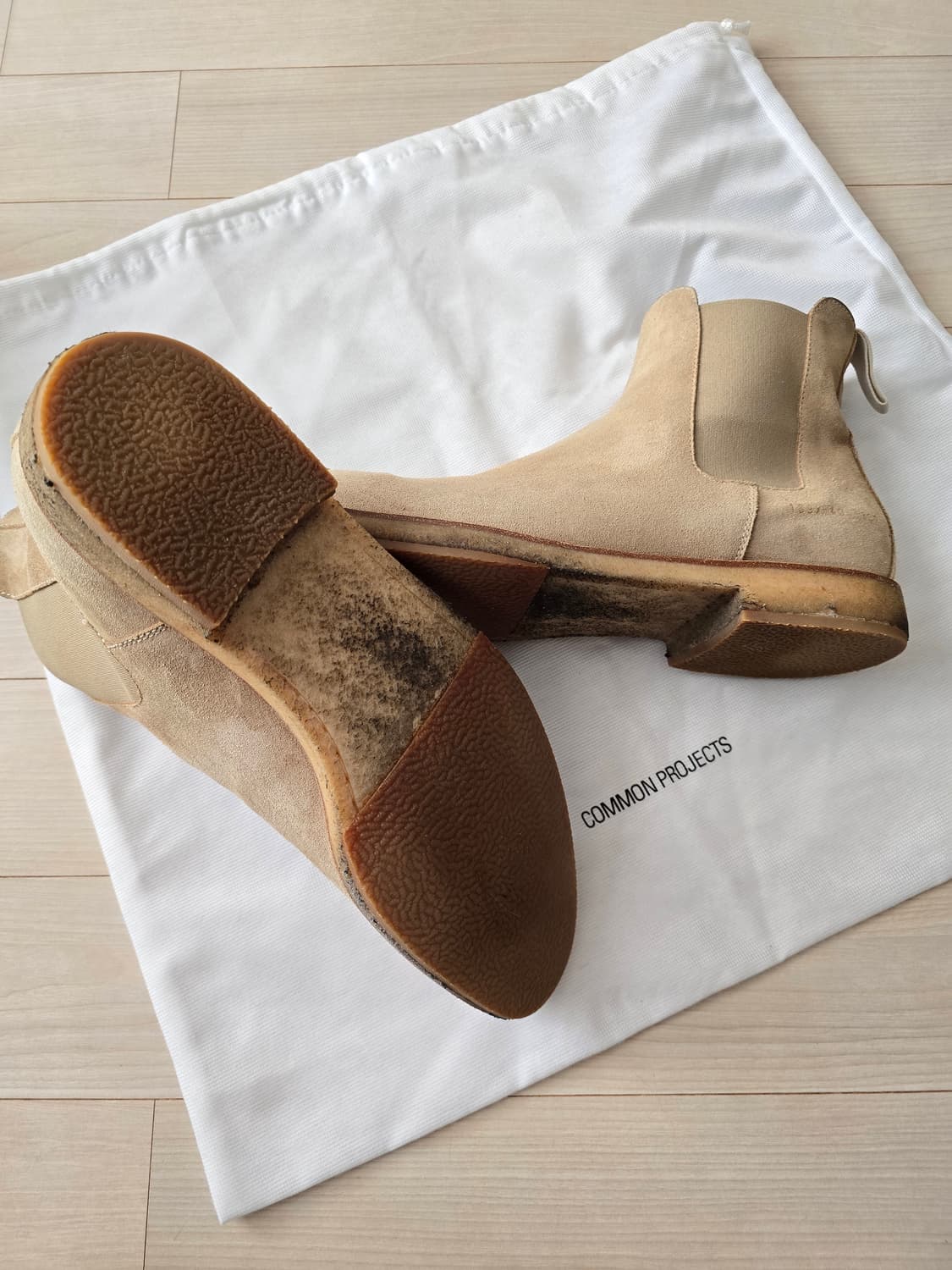 커먼프로젝트 첼시 부츠 탄 43 상품이미지4