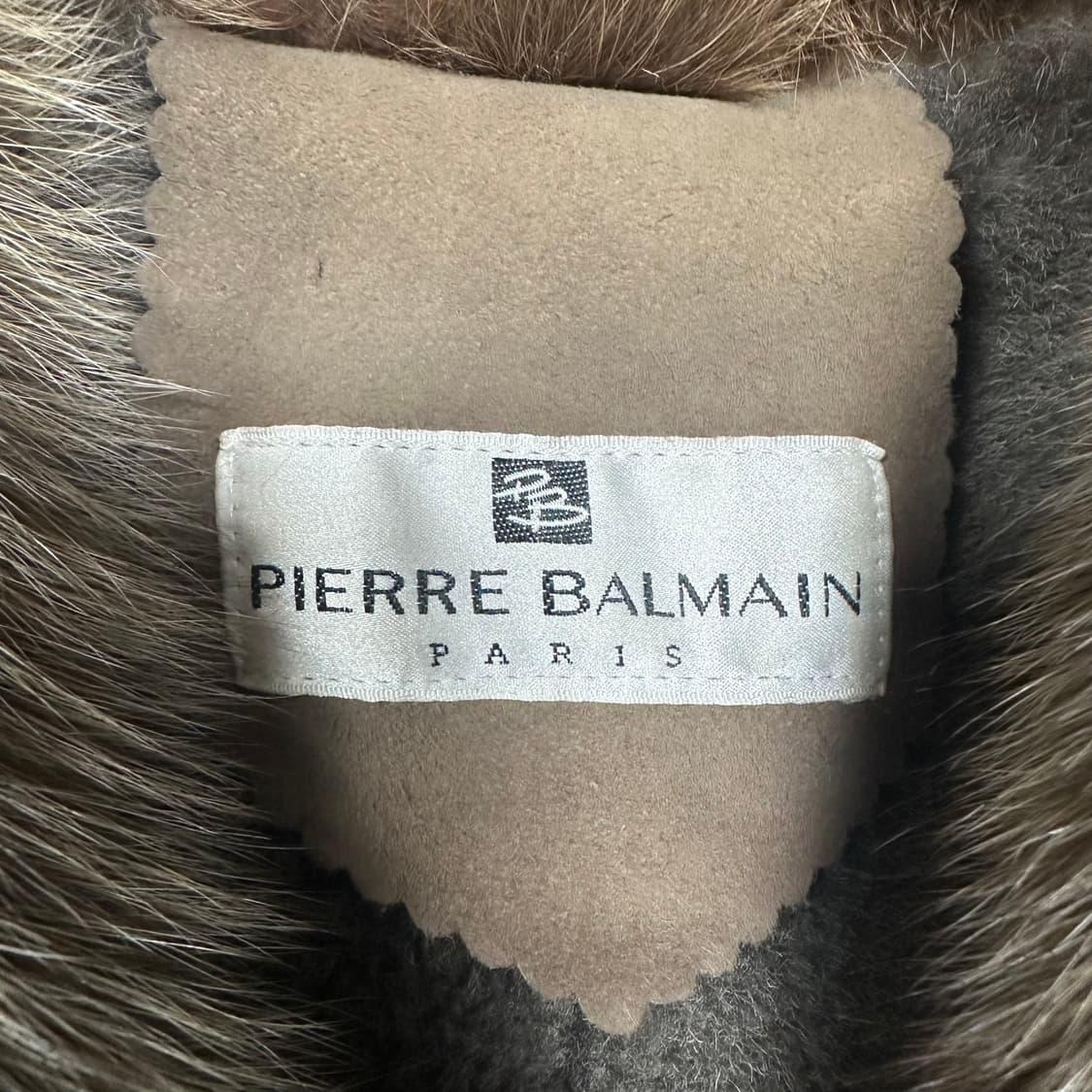 ✨ (바배) 피에르발망 양가죽 양털 무스탕 자켓  상품이미지3