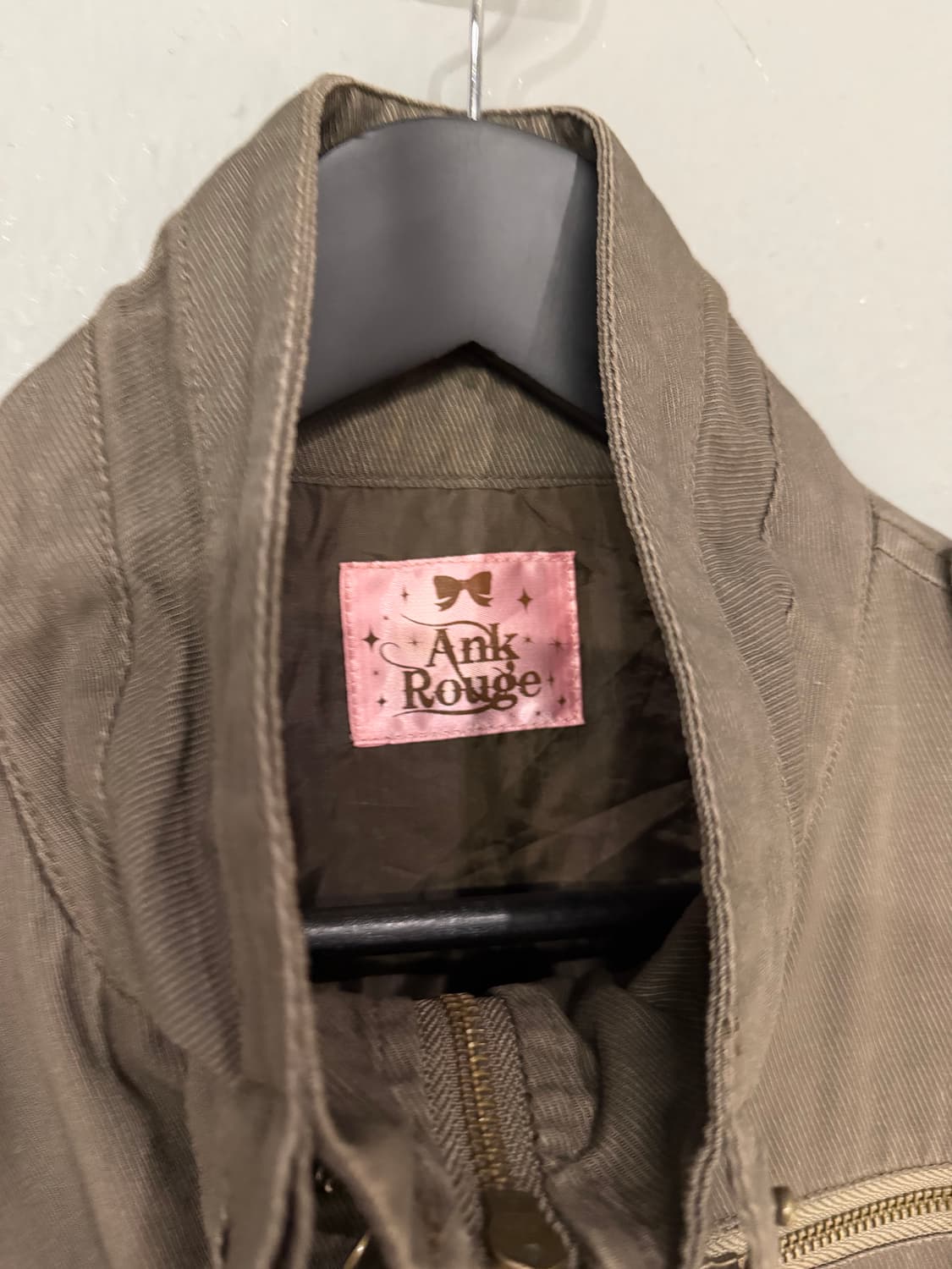 Ank rouge neck snap point jacket 상품이미지9