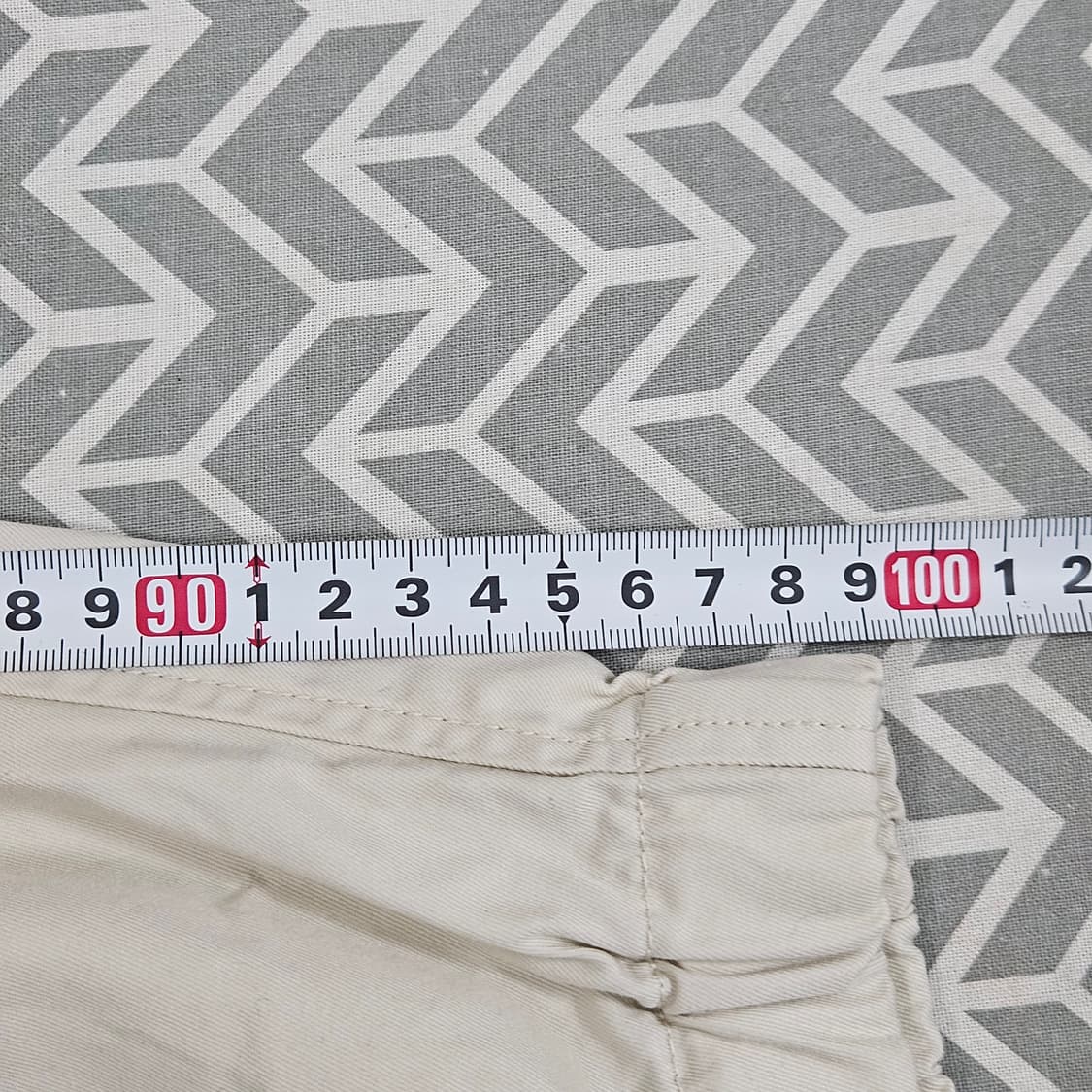 유니클로U 와이드피트 조거팬츠 아이보리 M 상품이미지7