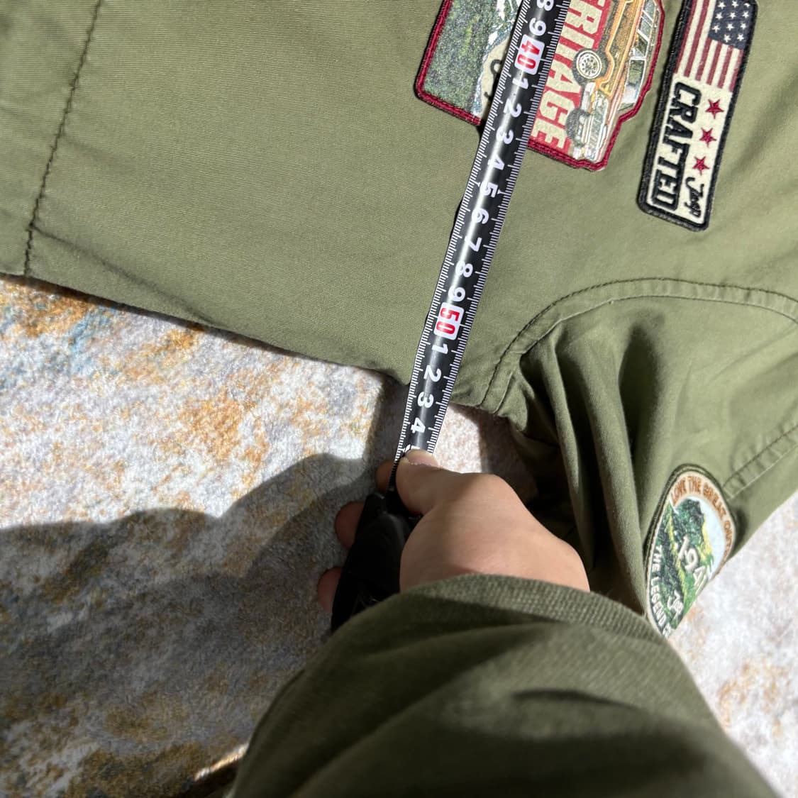 Jeep 빈티지 패치 야상 자켓 상품이미지8