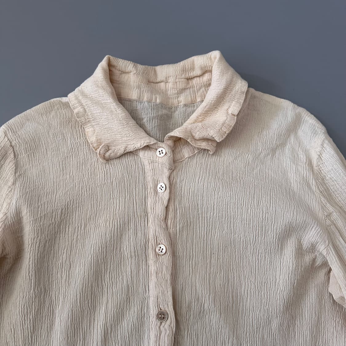 츠모리치사토 tsumori chisato 플리츠 셔츠 블라우스 상품이미지2