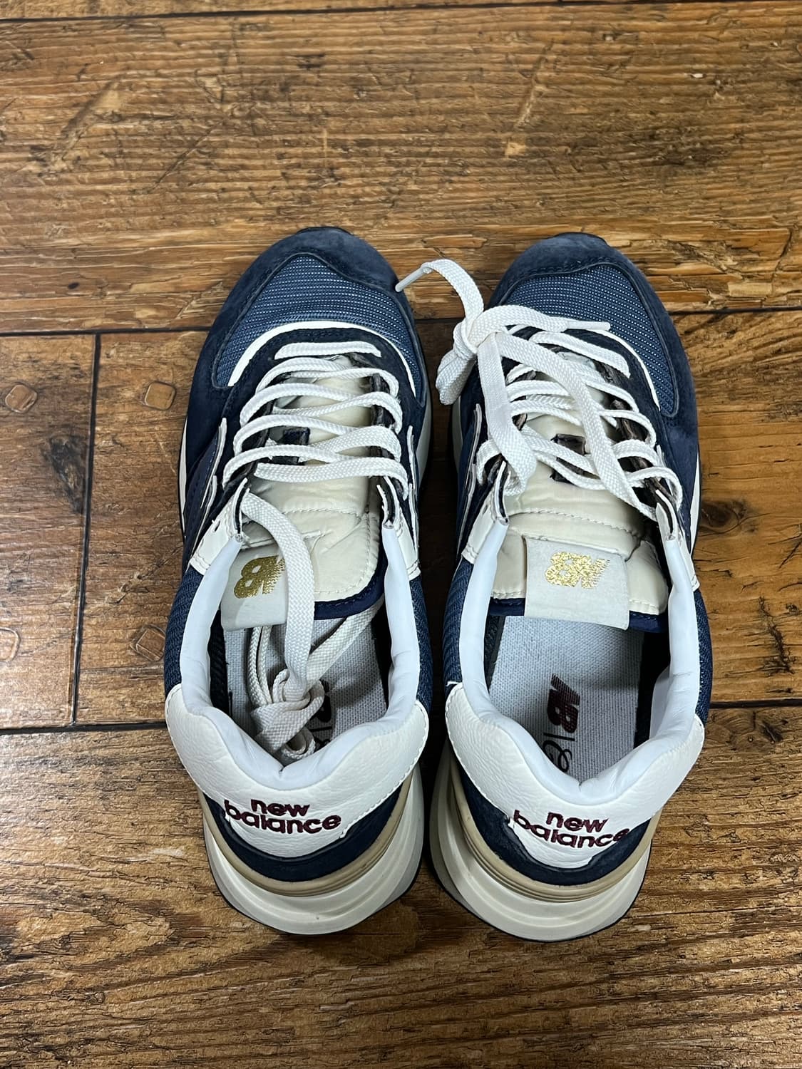 (세탁완료) 뉴발란스574 레거시 네이비 245 250 255 상품이미지3